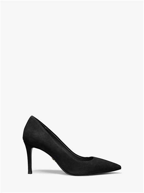 michael kors keke suede mid pump|MICHAEL Michael Kors Keke Pumps .